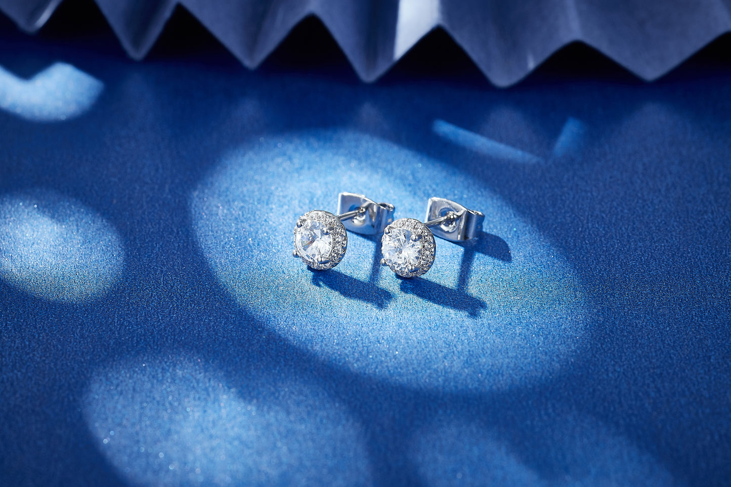 Cercei Mini Gems cu cristale zirconiu