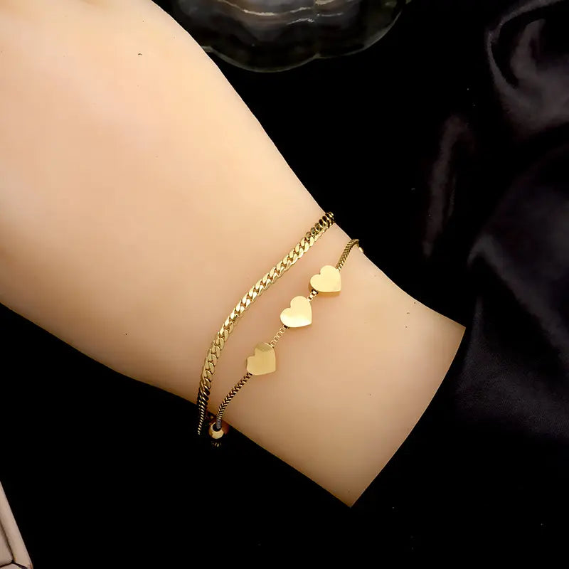 Brățară Elegance Twist Placată cu Aur de 18K