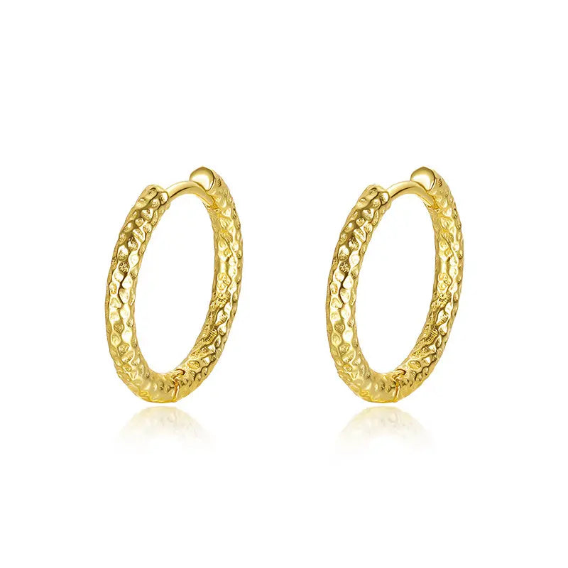 Cercei Urban Elegance placati cu aur de 18k
