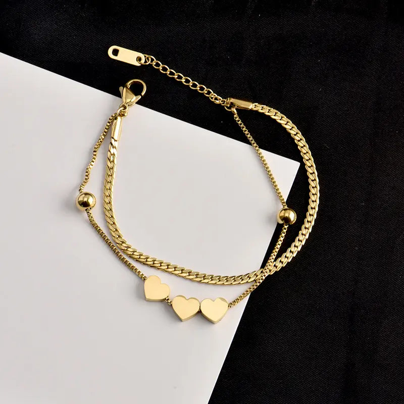 Brățară Elegance Twist Placată cu Aur de 18K