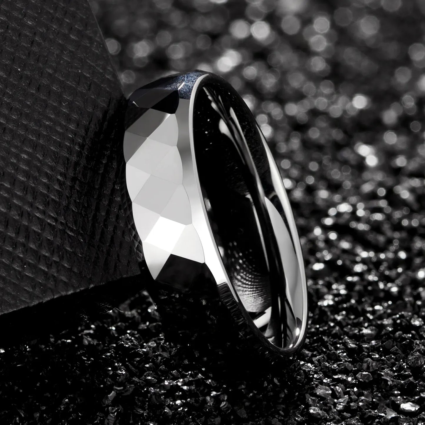 Inel din tungsten Allure chrome