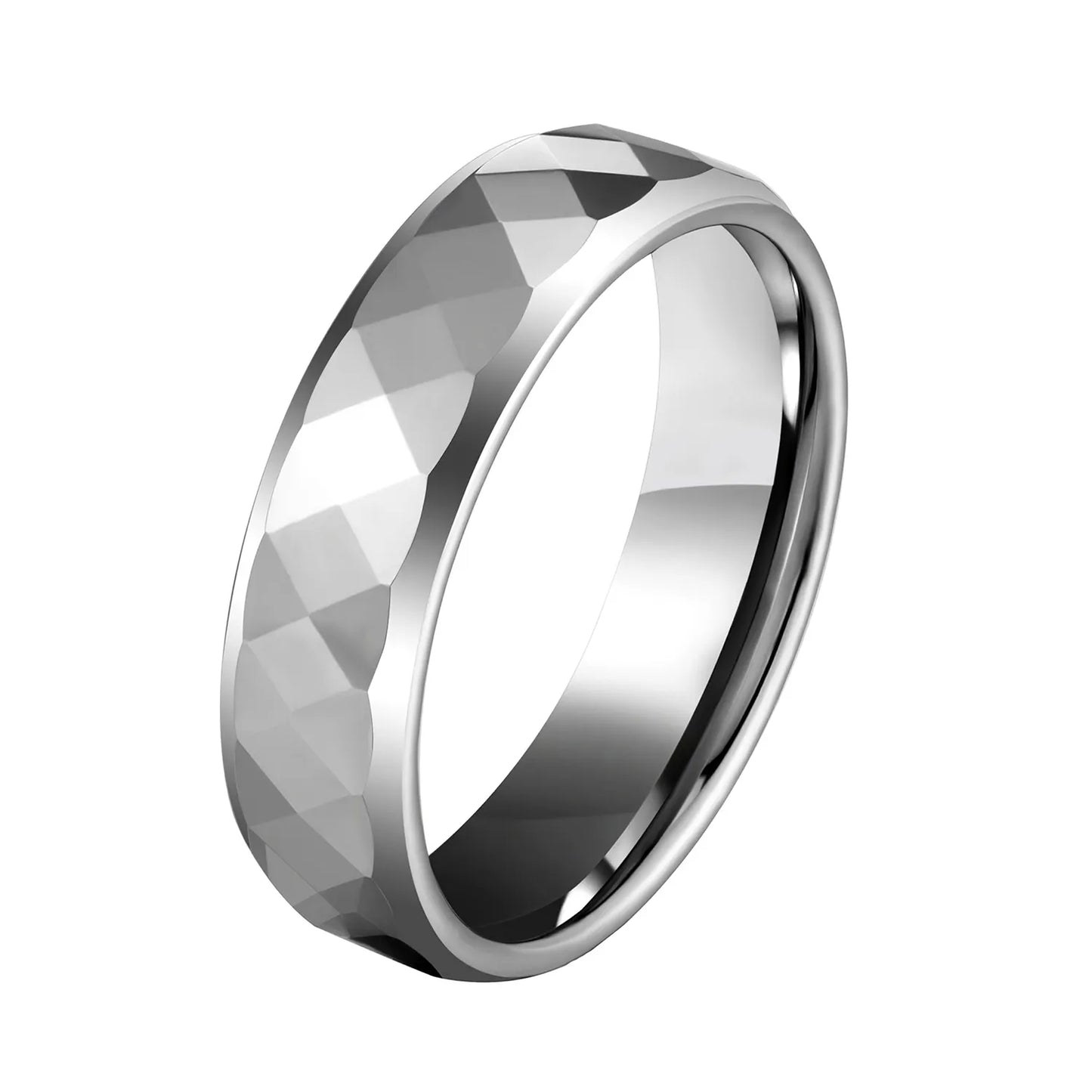 Inel din tungsten Allure chrome
